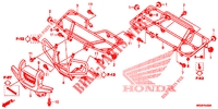     SUPPORT para Honda FOURTRAX 500 FOREMAN ES PS 2013