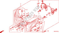 FARO DELANTERO (FES1257/A7)(FES1507/A7) para Honda S WING 150 FES 2007