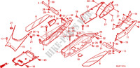 PANEL DE PISO/CUBIERTA CENTRAL(FES1257/A7)(FES1507/A7) para Honda S WING 150 FES 2007