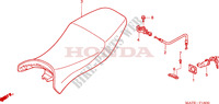ASIENTO para Honda CBR 1100 SUPER BLACKBIRD 2005