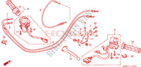 PALANCA DE MANIJA/INTERRUPTOR/CABLE(2) para Honda CBR 600 ROSSI 2001