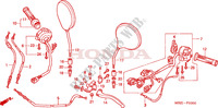PALANCA DE MANIJA/INTERRUPTOR/ CABLE(CB600F2) para Honda CB 600 F HORNET 34HP 2002