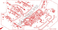 CUERPO MARIPOSA GASES(ENS.) (VTR1000SPY/1) para Honda VTR 1000 SP1 RC51 2000