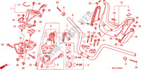 TUBERIA DE MANIJA/CUBIERTA DE MANIJA(FJS400D8) para Honda SILVER WING 400 2008