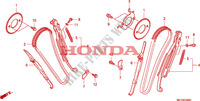 CADENA DE LEVA/TENSIONADOR para Honda 700 DN01 2008
