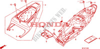 CAPO TRASERO para Honda CBR 600 RR ABS 2010