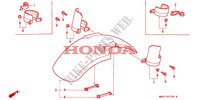 GUARDABARROS DELANTERO (1) para Honda CBR 900 RR 1995