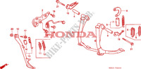 ESTANTE para Honda CBR 1000 F 1993