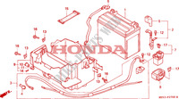 BATERIA para Honda SHADOW 750 1995