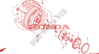 RUEDA TRASERA para Honda SHADOW 750 50HP 1996