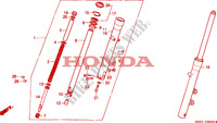 HORQUILLA DELANTERA para Honda STEED 400 1997
