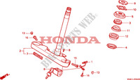 VASTAGO DE DIRECCION para Honda STEED 400 1997