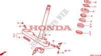 VASTAGO DE DIRECCION para Honda SHADOW 600 VLX DELUXE 1997