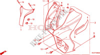 CUBIERTA DELANTERA para Honda S WING 125 FES ABS 2009