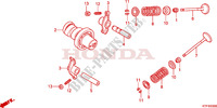 ARBOL DE LEVAS/VALVULA para Honda SH 125 R, REAR DRUM BRAKE 2010