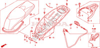 ASIENTO/CAJA DE EQUIPAJE para Honda SH 150 2011