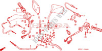 PALANCA DE MANIJA/INTERRUPTOR/CABLE(CBF600S6/SA6/N6/NA6) para Honda CBF 600 NAKED ABS 2006
