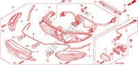 LUZ DE COMBINACION TRAS. para Honda CBF 1000 T ABS 2008