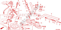 TUBERIA DE MANIJA/PUENTE SUPERIOR para Honda CB 600 F HORNET RAYURES 34HP 2010