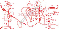 PALANCA DE MANIJA/INTERRUPTOR/CABLE para Honda FOURTRAX 420 RANCHER 4X4 Manual Shift 2009