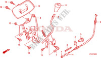 PALANCA SELECTORA para Honda FOURTRAX 420 RANCHER 4X4 Manual Shift 2009