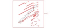 Cable de las manijas calentadas para Honda NC 700 X ABS DCT 2012