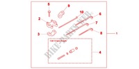 Kit de soporte GPS para Honda NC 700 X ABS DCT 2012