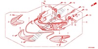 LUZ DE COMBINACION TRAS. para Honda SH 125 R WHITE SPECIAL 2ED 2012
