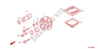 CARTER DE MOTOR/BOMBA DE ACEITE para Honda FOURTRAX 420 RANCHER 4X4 Electric Shift RED 2012