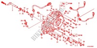 CUBIERTA CARTER TRASERO para Honda FOURTRAX 420 RANCHER 4X4 Electric Shift RED 2012