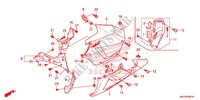 CAPO MEDIO/CAPO INFERIOR (G.) para Honda CBR 600 RR REPSOL 2014