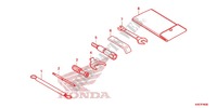 HERRAMIENTAS/CAJA DE BATERIA para Honda FORZA 125 2015