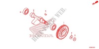 EJE DE COMPENSADOR para Honda CBR 300 ABS REPSOL 2016