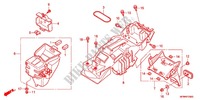 GUARDABARROS TRASERA (CB400/S) para Honda CB 400 SUPER FOUR VTEC REVO SPECIAL EDITION 2011