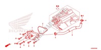 CUBIERTA DE BOMBA DE AGUA para Honda FOURTRAX 500 FOREMAN 4X4 Power Steering 2013