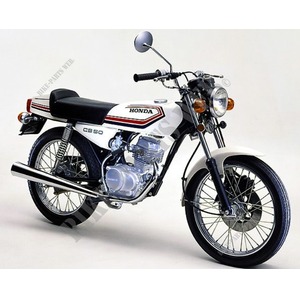 CB50J E 1977 CB MOTO Honda motocicleta # HONDA MOTOCICLETAS - Catálogo de Recambios Originales