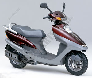 2002 125 SCOOTER Honda motocicleta HONDA MOTOCICLETAS - Catálogo de Recambios Originales