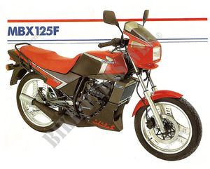 125 MBX 1983 MBX125FD