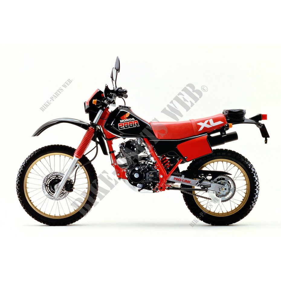 1985 XL 200 MOTO Honda motocicleta HONDA MOTOCICLETAS