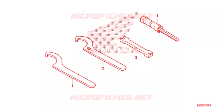 HERRAMIENTAS/CAJA DE BATERIA Honda MOTO 150 CRF 2020  CRF150RBJ