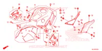 BLINDAJE SUPERIOR para Honda CBR 600 RR ABS RED 2018