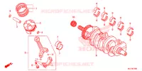 CIGUENAL/PISTON para Honda CBR 600 RR ABS RED 2018