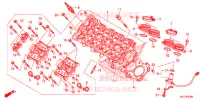 CUBIERTA CULATA CILINDRO para Honda CBR 600 RR ABS RED 2018