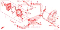 CUBIERTA DE BOMBA DE AGUA para Honda CBR 600 RR ABS RED 2018