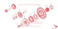 EMBRAGUE DE ARRANQUE  para Honda CBR 600 RR ABS RED 2018