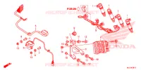 GRUPO DE CABLES SECUND./BOBINA DE ENCENDIDO para Honda CBR 600 RR ABS RED 2018
