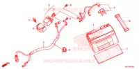 HERRAMIENTAS/CAJA DE BATERIA para Honda CBR 600 RR ABS RED 2018