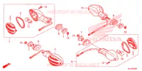 INTERMITENTE para Honda CBR 600 RR ABS RED 2018