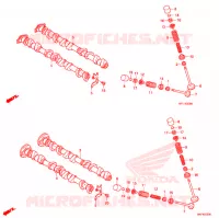 ARBOL DE LEVAS/VALVULA para Honda CBR 1000 RR 2008