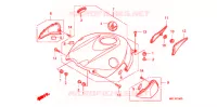 BLINDAJE SUPERIOR para Honda CBR 1000 RR 2008